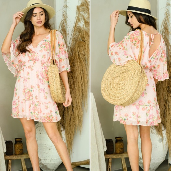 Floral Boho Style Dress - Picture 3 of 11